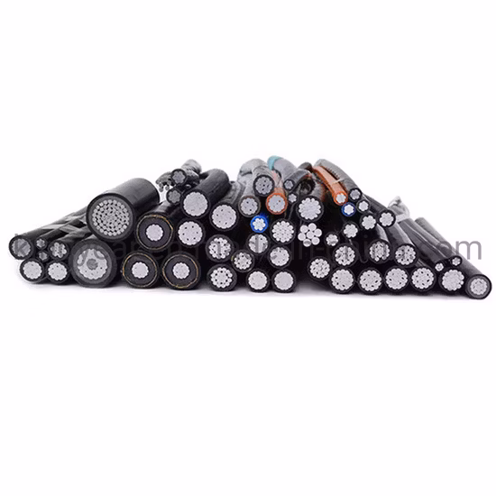 Duplex Triplex Quadruplex Aerial Bunched/Bundled Overhead XLPE Insulated Aluminum ABC Cable